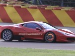 Ferrari 458 Challenge spy shots