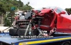 Another Ferrari 458 Italia Crashes Out Of Existence