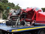 Ferrari 458 Italia crash