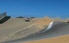 Ferrari 458 Italia Crashes In Dramatic Fashion At Laguna Seca