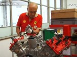Ferrari 458 Italia engine build process