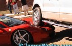 Close Up Images Of Ferrari 458 Italia And Ford F-150 Crash