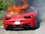 Ferrari 458 Italia: I'm melting...melting...
