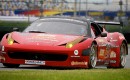 Ferrari 458 Italia on the road course at Daytona International Speedway Photo courtesy: Grand-Am