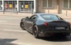 Ferrari 599 GTO Hits Pole While Reversing: Video