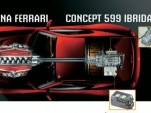 Ferrari 599 Hybrid leaked image