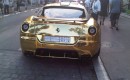 Gold Bugatti