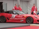 Ferrari 599XX Evolution spy shots