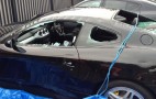 Man Attacks Ferrari 612 Scaglietti With An Axe