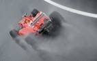 Alonso On Pole At Very Wet Formula 1 British Grand Prix