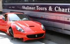 Video: What A Ferrari California Looks Like After A Bus Accident