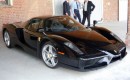 Sergio Marchionne and his black Ferrari Enzo