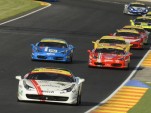 Ferrari Challenge Trofeo Pirelli race in 2012