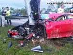 Ferrari F430 crash in Malaysia - Image courtesy of Wrecked Exotics
