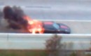 Ferrari F430 on fire in Houston, Texas