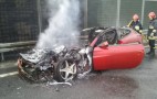 Ferrari FF Catches On Fire In Poland