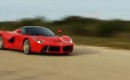 Ferrari LaFerrari hits the track