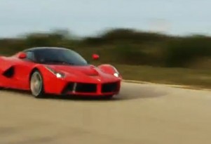 Ferrari LaFerrari hits the track