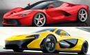 Ferrari LaFerrari versus McLaren P1