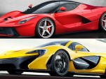 Ferrari LaFerrari versus McLaren P1