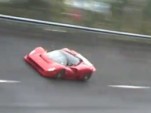Ferrari P4/5 in high speed testing