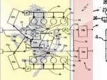 Ferrari turbo patent diagram