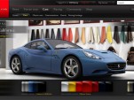 Ferrari website screencap
