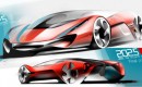 Ferrari World Design Contest - Hongik's Eternità concept