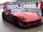 Ferrari's 599XX Evolution at Suzuka.