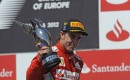 Ferrari's Fernando Alonso the winner of the 2012 Formula 1 European Grand Prix