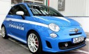 Fiat 500 Abarth in police livery 