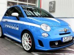 Fiat 500 Abarth in police livery 