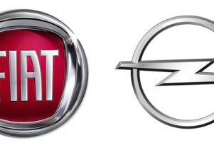 Fiat and Opel logos