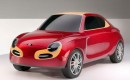Fiat Lussino plug-in hybrid [Image: Joseph Martinez/Coroflot]