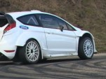 Fiesta RS WRC in testing for 2012 Rallye Monte Carlo