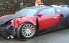 First Bugatti Veyron crash