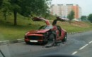 First crashed 2010 Mercedes-Benz SLS AMG