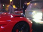 First Ferrari F12 Berlinetta crash - Image courtesy of CarNewsChina