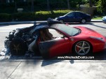 First wrecked Ferrari 458 Italia on U.S. soil