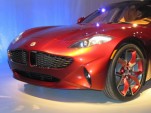 Fisker Atlantic concept unveiling before New York Auto Show, April 2012