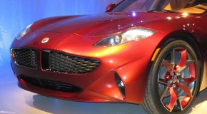 Fisker Atlantic concept unveiling before New York Auto Show, April 2012