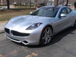 Fisker Karma at Denver Green Car Parade (2012 Denver Auto Show)