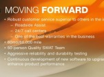 Fisker quality measures  -  from New York Auto Show presentation