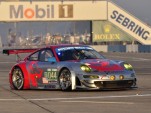 Flying Lizard Motorsports' No. 44 at Sebring in 2011 - Anne Proffit photo