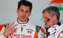 Force India driver Adrian Sutil 