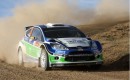 Ford Fiesta S2000 rally car
