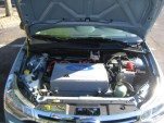 Ford Focus EV - the power electronics sit above the electric motor
