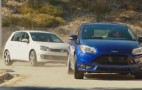 Focus ST Versus VW GTI: Ken Block & Vaughn Gittin, Jr. Race