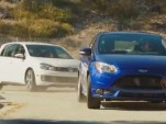 Ford Focus ST versus VW GTI with Ken Block and Vaughn Gittin, Jr.