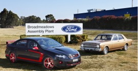 Ford starts production of FPV Falcon sedans at its own plant